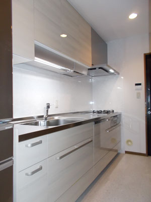 クリナップ　ステディアでお掃除ラクラクキッチンに